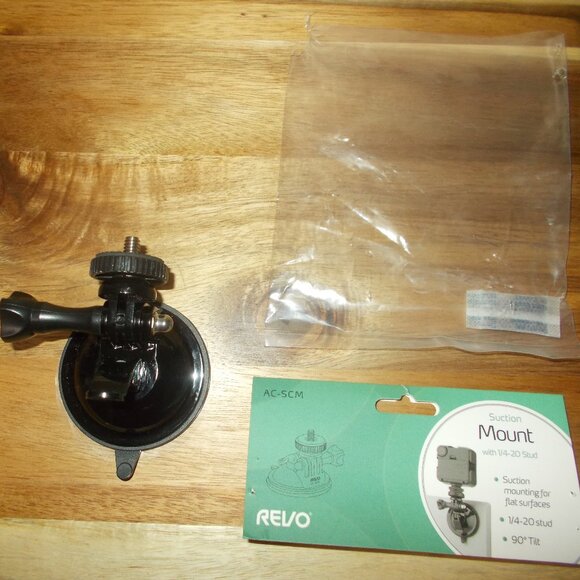 Revo Suction Cup Mount with 1/4"-20 Screw NEW OTHER - Picture 1 of 7
